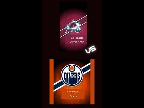 Colorado Avalanche vs Edmonton Oilers, scores from last night's game. ( June 4, 2022) #shorts