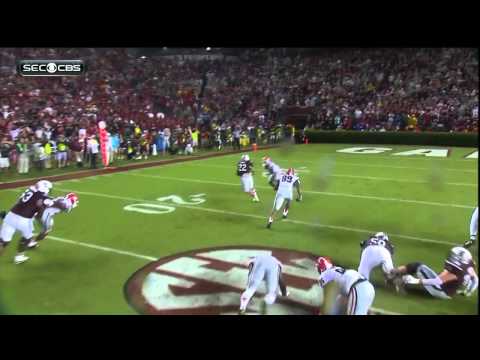 2014 USC vs Georgia - Brandon Wilds 24 Yd Touchdown Run
