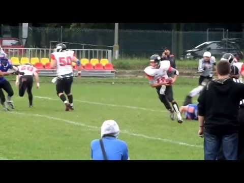 Crusaders Warszawa -Przemyśl Bears  INVESTO PLAYOFFS PLFA8 w Warszawie 21.09.2013r. - odc.4.