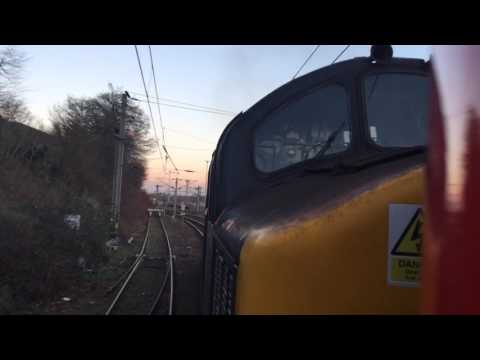 DRS 37425 ERUPTS out of Norwich 2P32