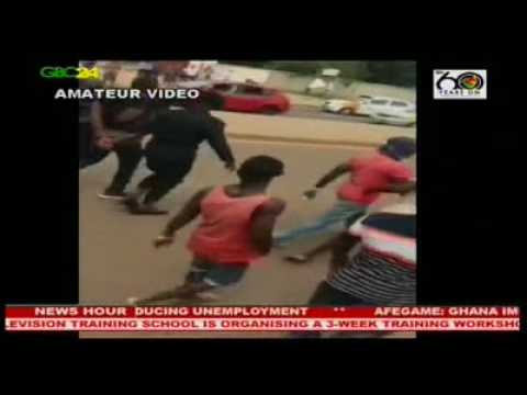 Thief spared mob justice