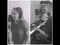 Nu lavie couma delo cover by kelly clair vanessa and Kinz on keys