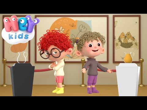 Przeciwieństwa piosenka | Słownictwo dla dzieci | HeyKids - Piosenki dla dzieci