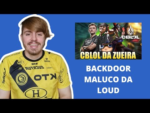 REACT - BACKDOOR DA LOUD E POSICIONAMENTO DO MICAO - CBLOL DA ZUEIRA