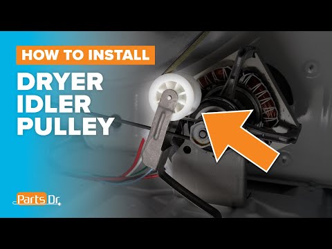 Whirlpool Dryer Repair: Simple Idler Pulley (WP691366) Replacement in Minutes - Maytag Kenmore