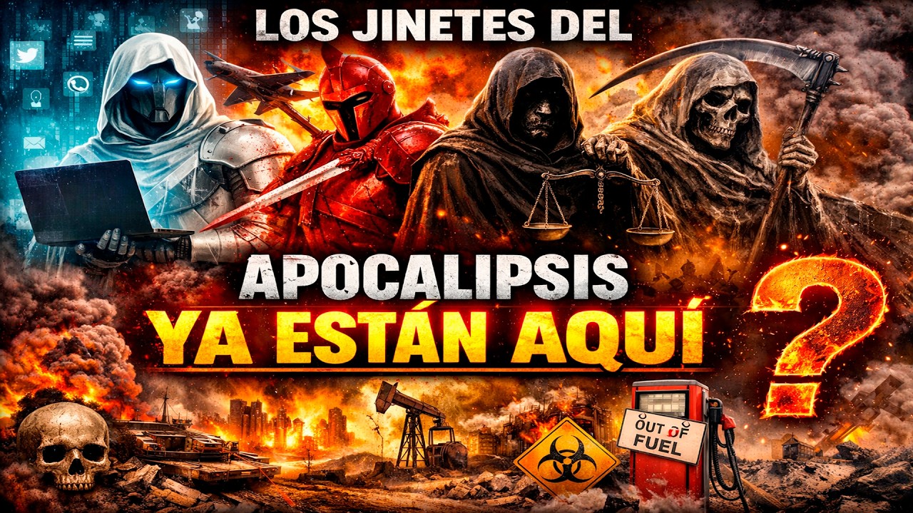 LOS 4 JINETES DEL APOCALIPSIS YA ESTÁN AQUÍ Y NADIE LOS ESTAN VIENDO