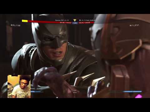 Injustice 2 - Rewind(Blue Beetle) vs Nubcakes(Batman) High Level Sets