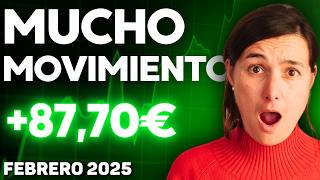 Even when everything falls... We stay POSITIVE! 🟢 €87.70 February 25