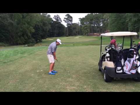 Josh pars Number 9 using only a Spalding Bros. 2 Iron