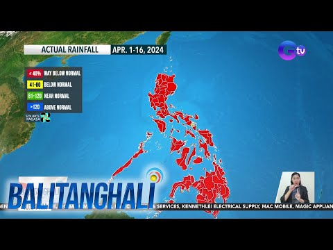 Kakulangan sa ulan, nararanasan pa rin sa bansa ngayong Abril BT