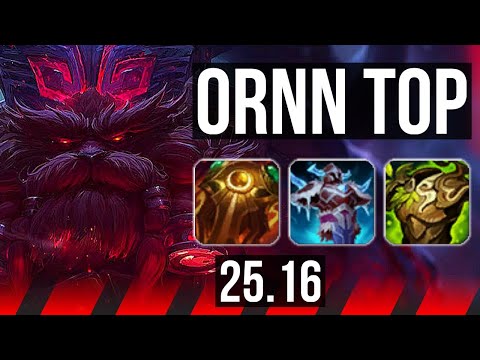 ORNN vs CAMILLE (TOP) | EUW Master | 25.16