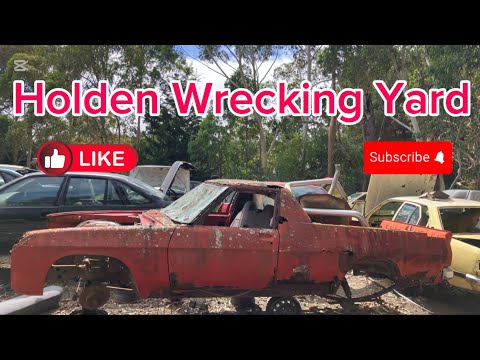 Wrecking Holden Commodore
