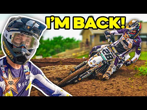 FINALLY BACK ON MY DIRT BIKE! | Christian Craig All Smiles Riding After 4 months