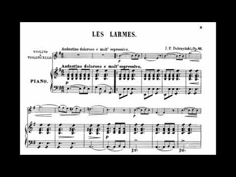 Ignacy Feliks Dobrzynski - Les Larmes (Łzy)