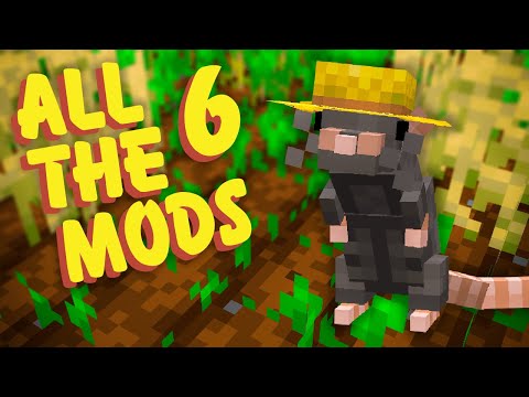 All The Mods 6 Ep. 10 Rats Mod Crop Automation