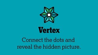 Today’s VERTEX Puzzle by the New York Times Games - VERTEX Puzzle Drawing Solution for April 18 2024