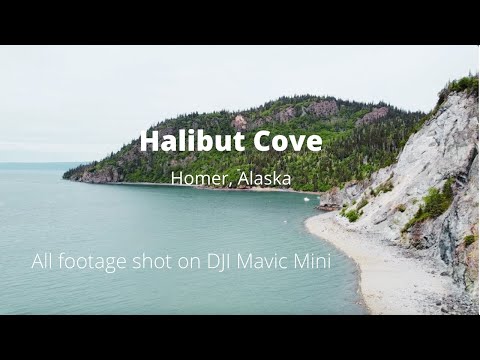Halibut Cove in Homer, Alaska -- All footage shot on DJI Mavic Mini