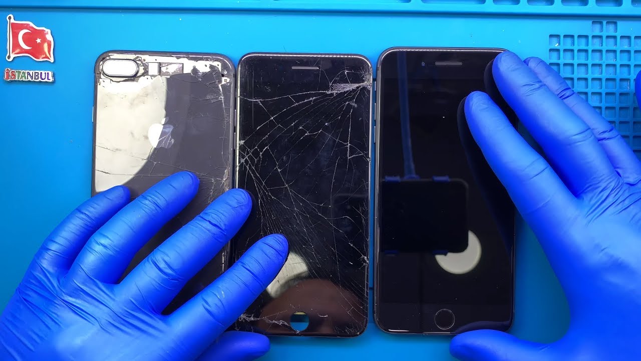 iPhone 8 Plus Ekran Kasa Batarya Arka Cam Kapak Değişimi 🇹🇷
