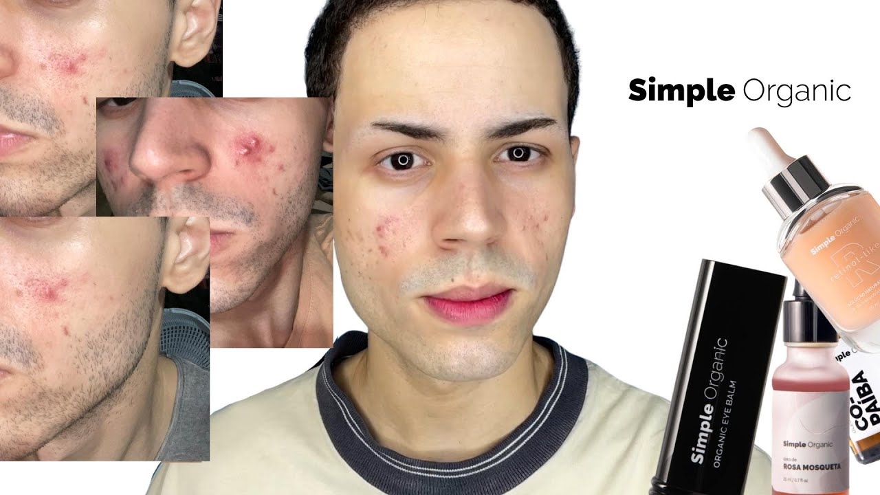 Minha Rotina com SIMPLE ORGANIC 💛✨ #SKINCARE