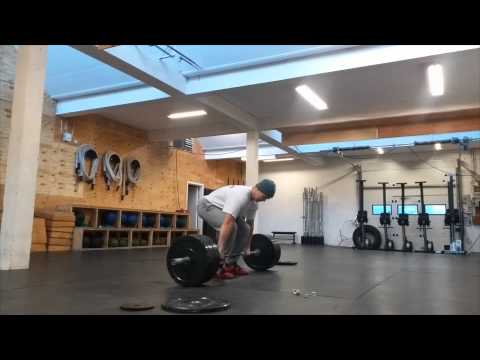 Clean: 130 x 1 rep by Anton F. Rønager