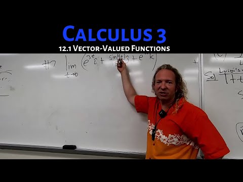 image-How do you know if a function is vector valued or scalar valued?