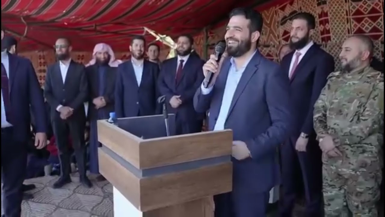 كلمة وزير الخارجية أسعد الشيباني وكلمة وزير الداخلية أنس خطاب وكلمة وزير الد