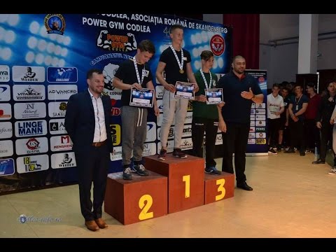 C.N. de Skandenberg 2017 - Petruț BOACĂ brațul stâng