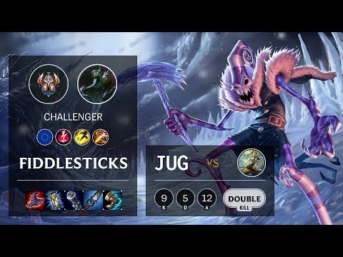 Fiddlesticks Jungle vs Master Yi - EUNE Challenger Patch 10.3