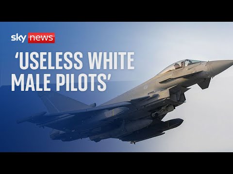 RAF: Applicants described as 'useless white male pilots'