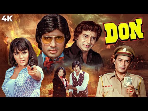 Don (1978) | Amitabh Bachchan's 70s Iconic Bollywood Action Movie | Zeenat Aman, Pran | Full Movie