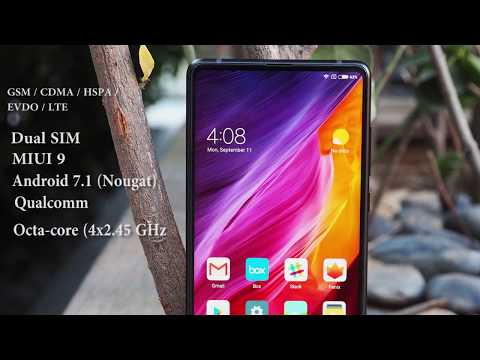 Mi Mix 2S - Looks like iPhone X! Complete Specs!