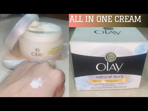 Olay Natural Aura SPF 15  Glowing Radiance Cream Review