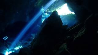 Underwater Laser Light Show