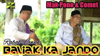 Download lagu RABAB LAWAK BALIAK KA JANDO || MAK PONO & COMET mp3