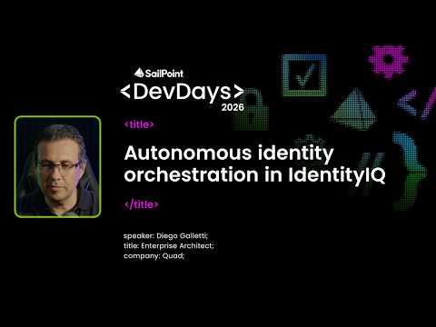 Autonomous identity orchestration in IdentityIQ