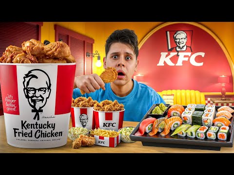 EATING ONLY FAMILY MEALS FOR 24 HOURS! - Terrible IDEA😰