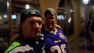 The World&#39;s Drunkest MN Vikings Fan Falls on His Face!