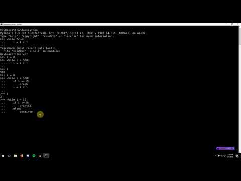 Learning Python 006 Loops