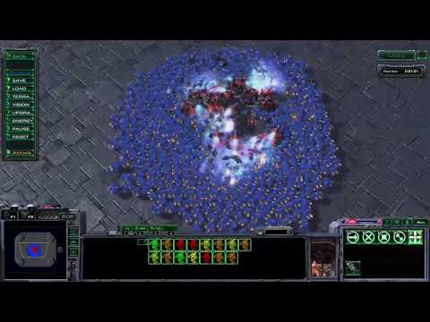 15 HELLBATS vs 1000 DRONES/SCVS/PROBES!! [STARCRAFT 2]