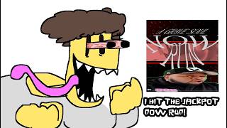 Cover art for i hit the jackpot, now run. forsaken lms x jackpot meme