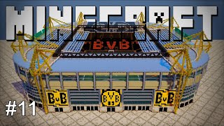 How to Build a Stadium - External Structure #11 - Minecraft Tutorial
