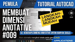 Download lagu Autocad tutorial ~ how to create annotative dimensions mp3