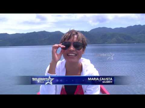 Manusia Baskom Mengguggah Dunia, Maria Calista Liburan Sekaligus Konser | Selebrita Pagi