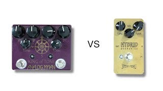 Video thumbnail for Analog Man King of Tone vs Skreddy Hybrid Overdrive by shnobel