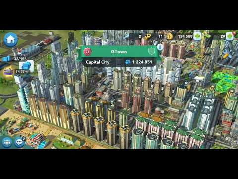 A tour of GTown - SimCity Buildit
