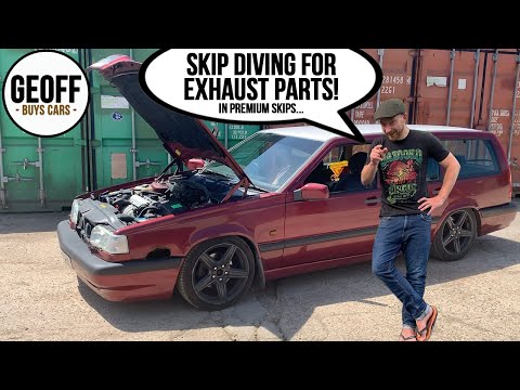 Volvo 850 BTCC Part 2 - Making an Exhaust from Surplus and Scrap Parts