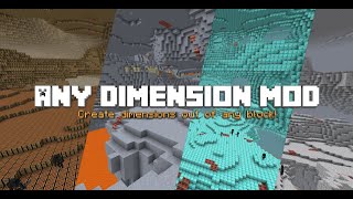 Minecraft Any Dimensions Mod (208 adet yeni portal