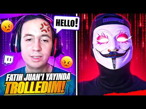 FATİH JUAN'I YAYINDA HİLEYLE TROLLEDİM! (CS 2)