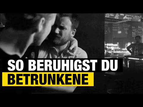 So beruhigst Du Betrunkene: Deeskalation und Selbstverteidigung im Nachtleben