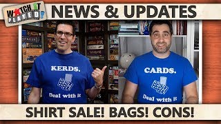 News (2019-05-22): Shirts! Bags! Cons!